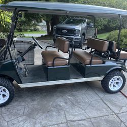 Club Car 48v Stretch Golf Cart 6-seater