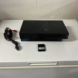 PlayStation 2 $50 Console,memory card,AV Cable Only 