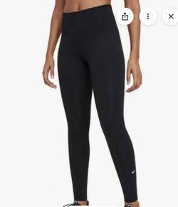 Nike One Mid-Rise Full-Length Tight in Black Size XS New with tags