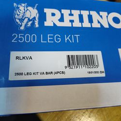 Rhino Rack 2500 Leg Kit RLKVA