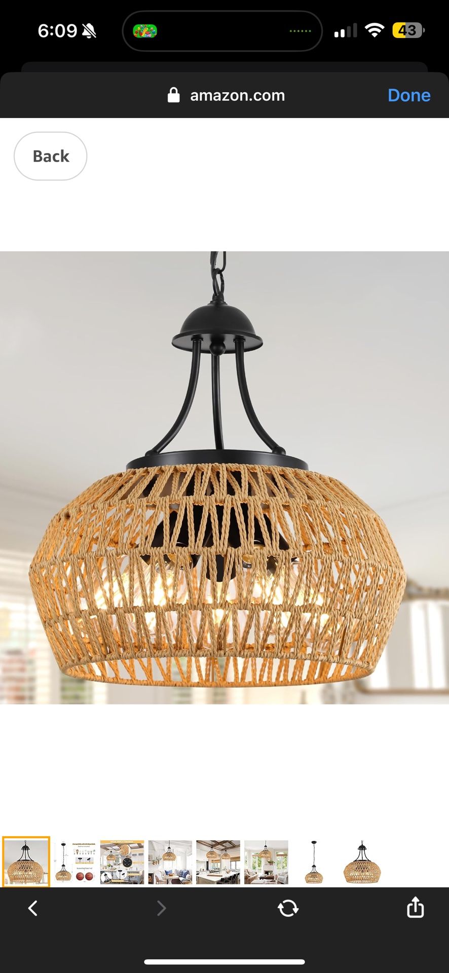 Boho Chandelier