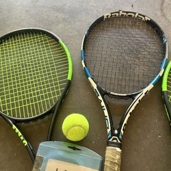 Tennis Rackets And String