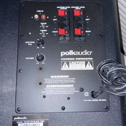 Polkaudio Subwoofer Speaker