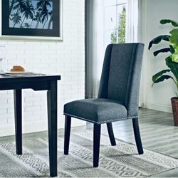 Set of 4 Dark gray dining chairs for sale 150$