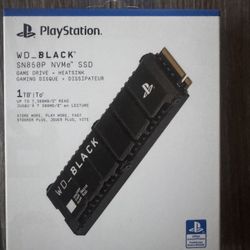 Brand New Unopened WD Black 1 TB SSD  For PS5