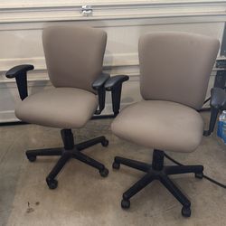 2 Swivel chair Tan Color