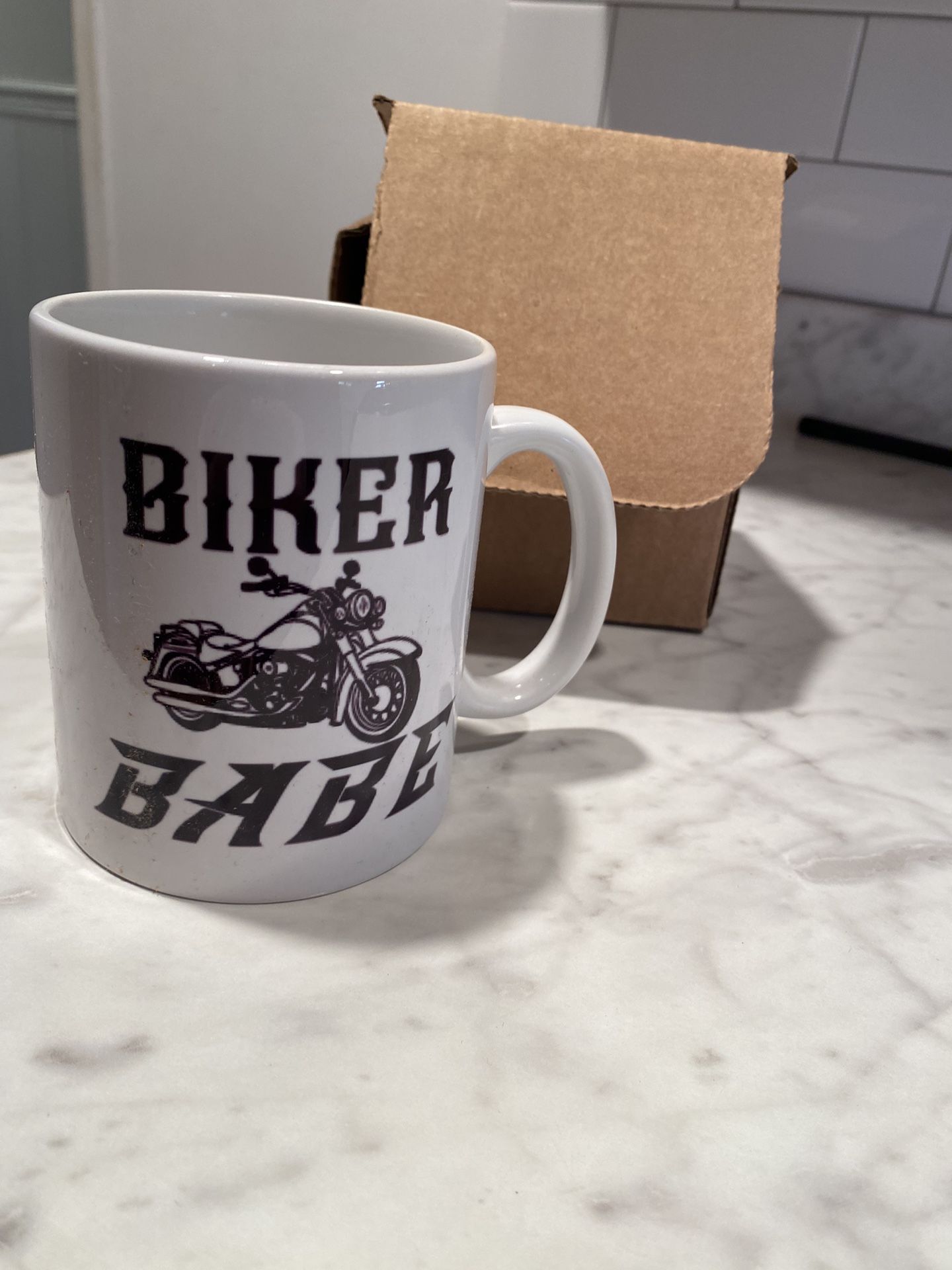 Biker Babe Coffee Mug New