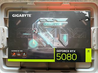*NEW* Gigabyte NVIDIA GeForce RTX 5080 GAMING Overclocked Triple Fan 16GB GDDR7 PCIe 5.0 Graphics Card