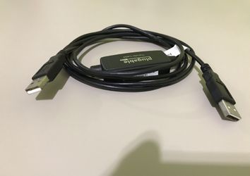 USB Type A To USB Type A Plugable Transfer Cable