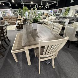 6 Pc Dining Table 