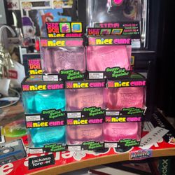 Authentic Nee Doh Nice Cube Gel Squish Toy (LOT OF 8) NEW IN BOX