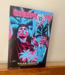 Tyler Herro’s  fruit Loops cereal