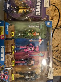 NEW Fortnite Jazwares 4pack And Drift Brite Bomber Rex Cuddle Team Leader Ragnarok 