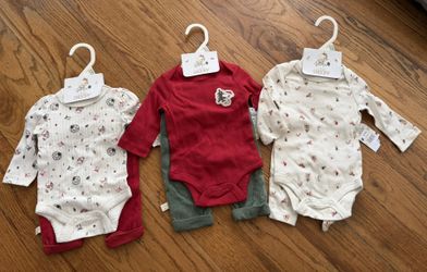 Baby Girl /Unisex Peanuts Little Snoopy Christmas Size 0-3 Months & Unisex Outfit 0-3