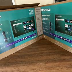 58” Hisense Tv