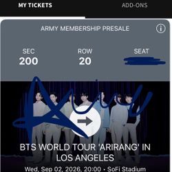 BTS WORLD TOUR: ARIRANG IN LA 