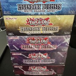 Yugioh Legendary Duelist Booster Boxes