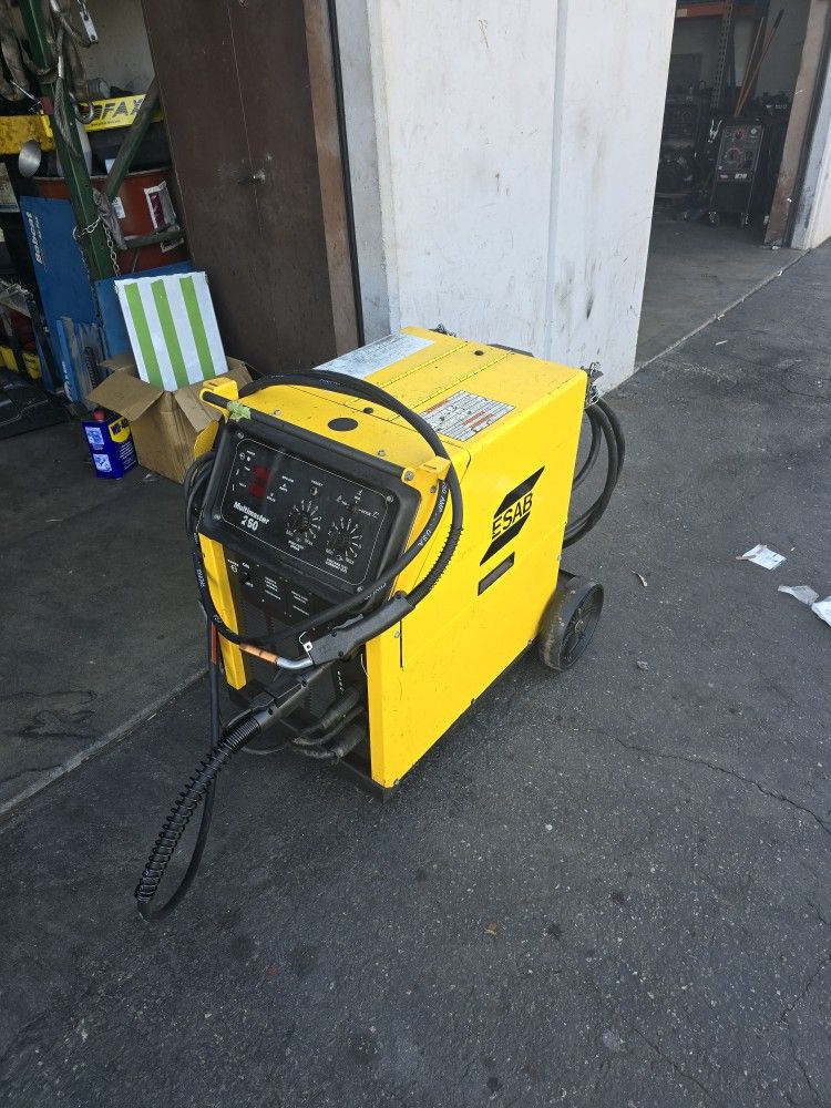 Esab Multimaster 260 Welder Mig Tig Stick