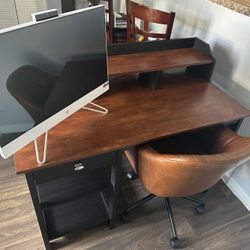 Wood Office Desk - Weekend Special 