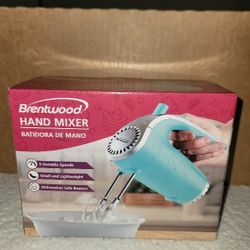 New 5 Spd Hand Mixer