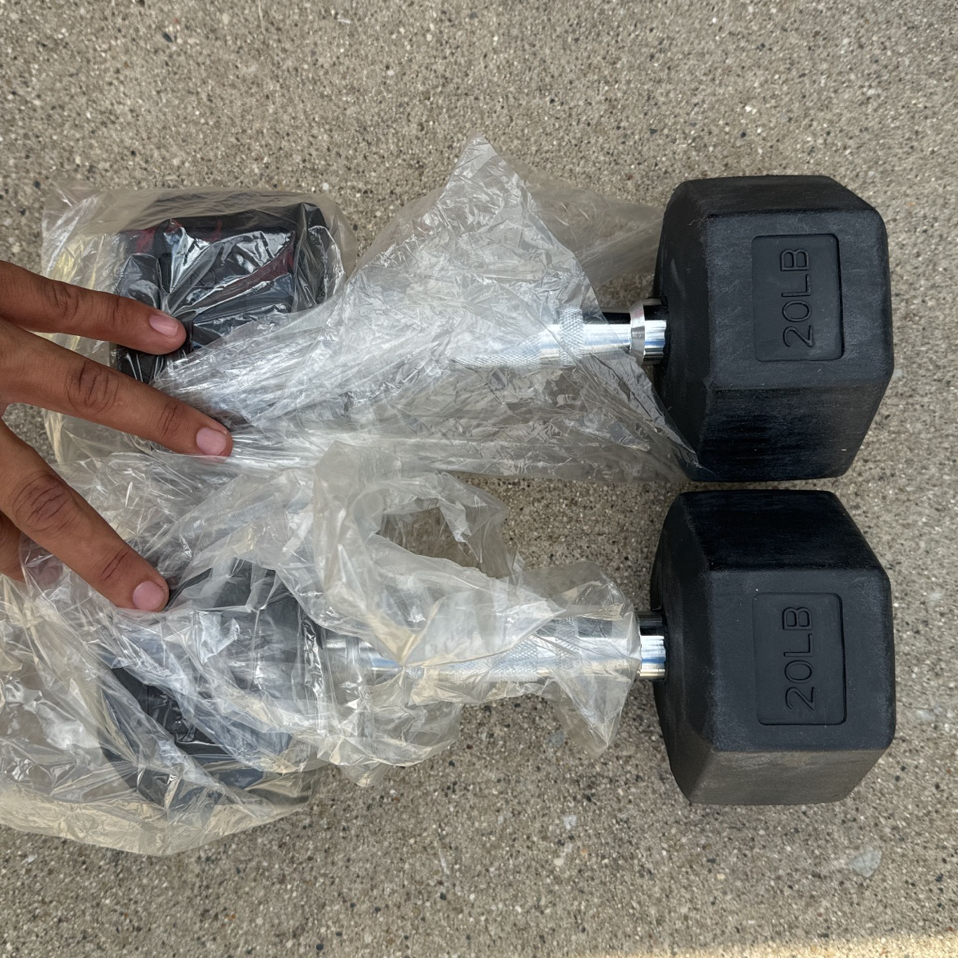 Set Of 20lb Dumbbells