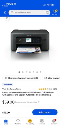Epson XP 4205 printer