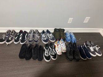 Mixed Lot of 11 Pairs of Sneakers