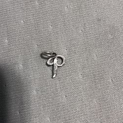 James Avery “P” Charm 