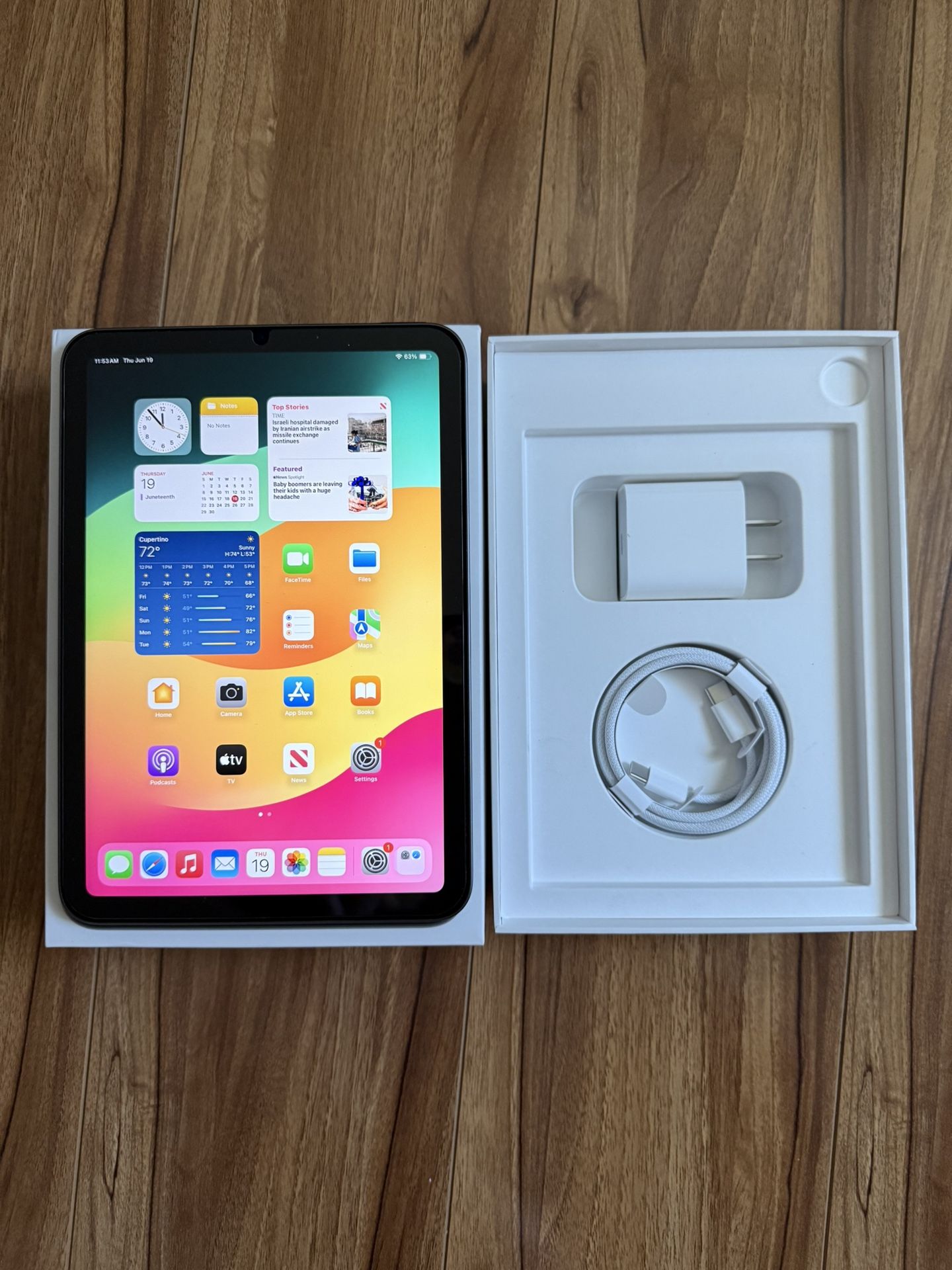 iPad Mini 6th Generation 256 GB WiFi 