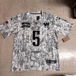Jayden Daniel Salute To Service Jersey