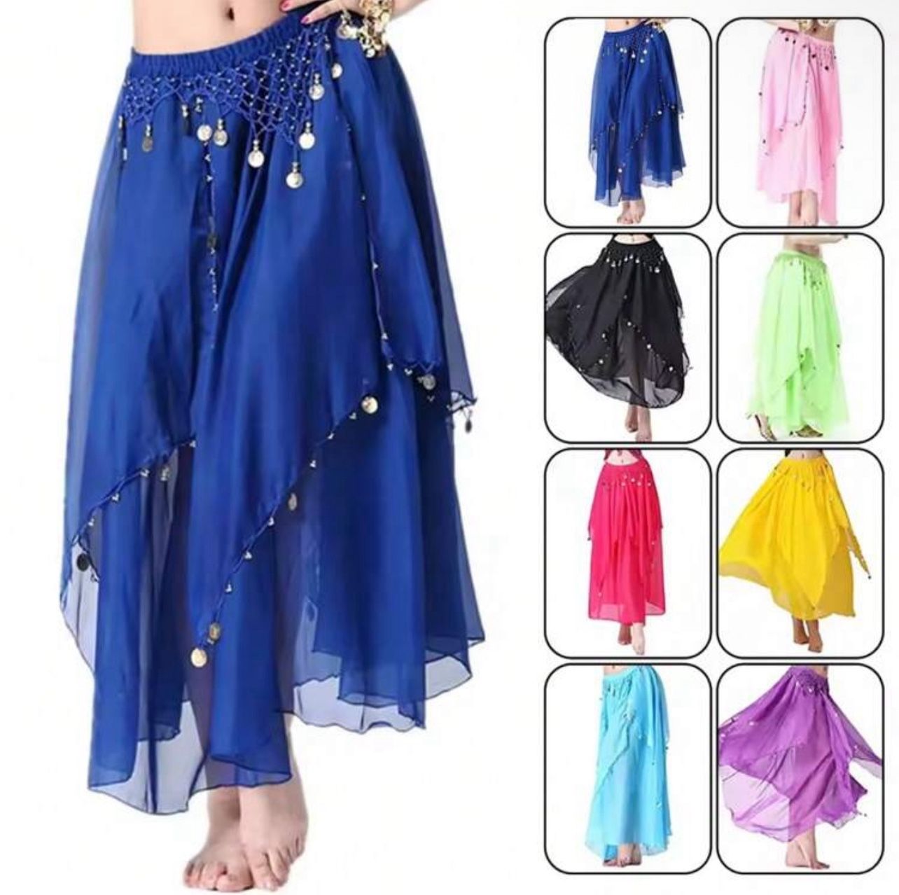  Belly Dance Skirt 