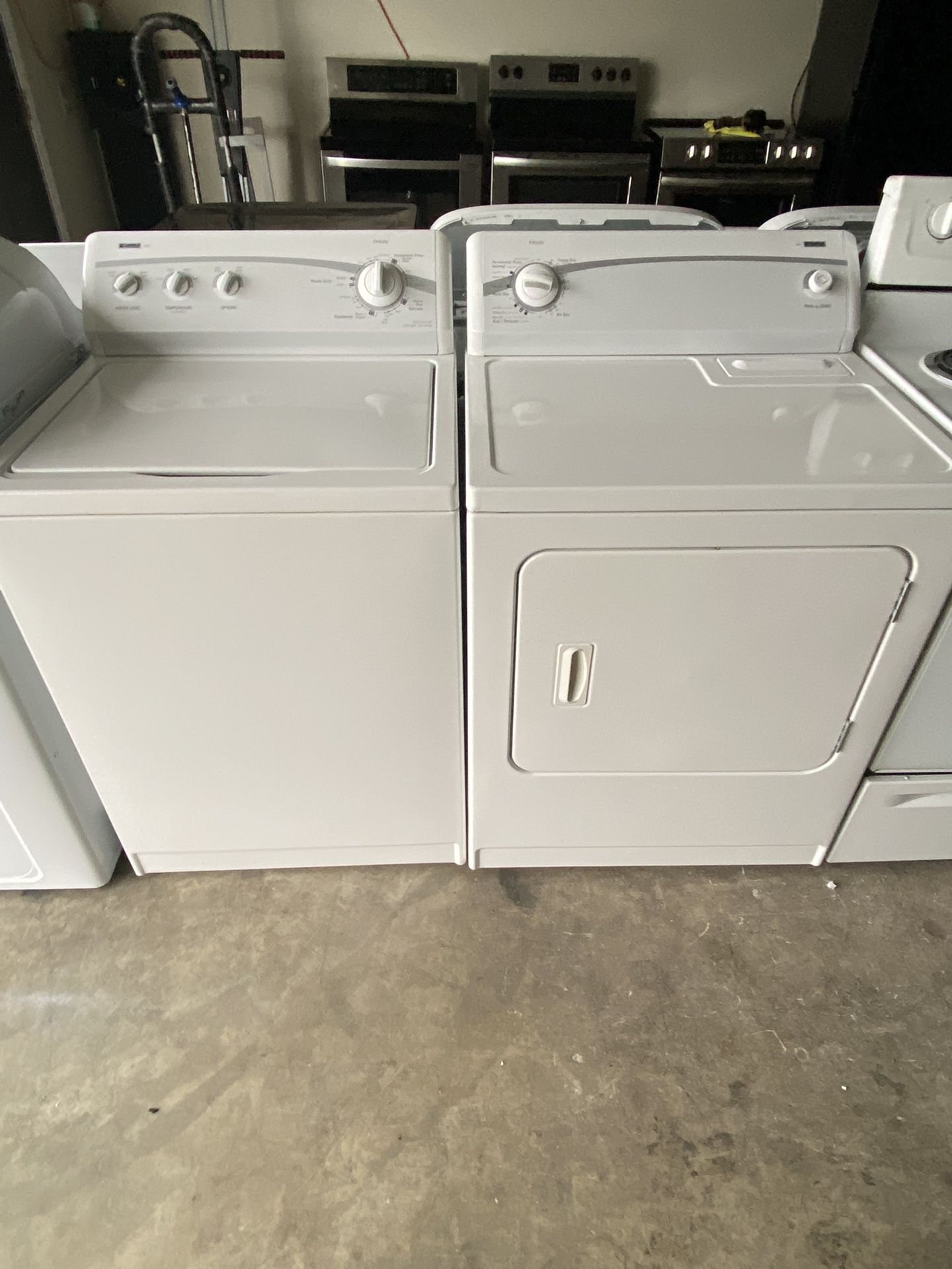 Kenmore Washer Dryer 