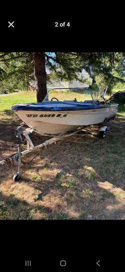 14 foot glasspar beefed up to be a jet boat