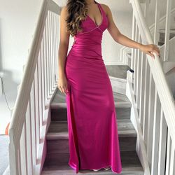 Pink prom dress 