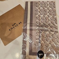 Coach Scarf, New