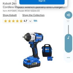 Kobalt 1/2 Drive Impact 