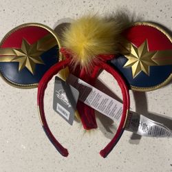 Captain Marvel Disney Ears