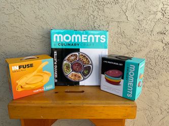 SET OF NEW IN BOX KITCHEN ITEMS