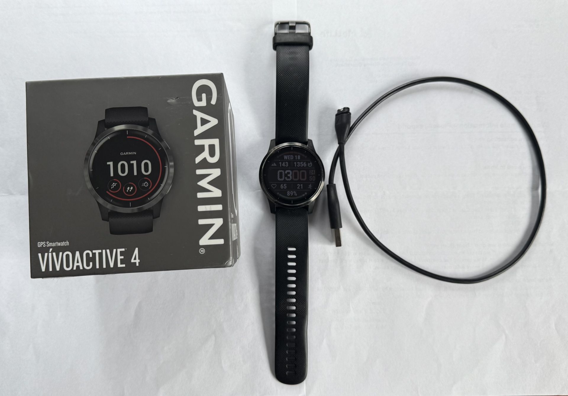 Garmin Vivoactive 4, GPS Smartwatch