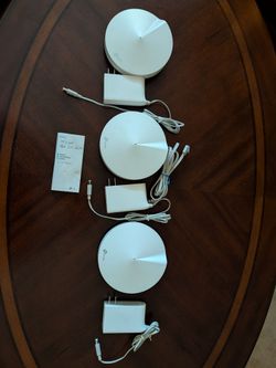 TP-Link DECO-M9-PLUS  Smart Home Mesh Wi-Fi System, 3 pack.