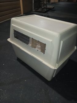 2nd Largest Dog Cage Kennel  Sweet Deal 75 If U Wanted Wheel On It All Instal For Ex Cost.Its.lite Now  6290 Harrison Dr 25 Beat   On Door HardD