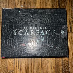 Scarface Anniversary Edition DVD Box Set Al Pacino With Posters missing Money Clip 