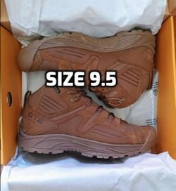 New Men's OTB Waterproof Tactical Boots, Coyote, 9.5
