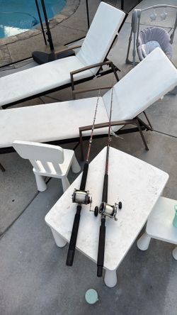 Fishing rod and reels