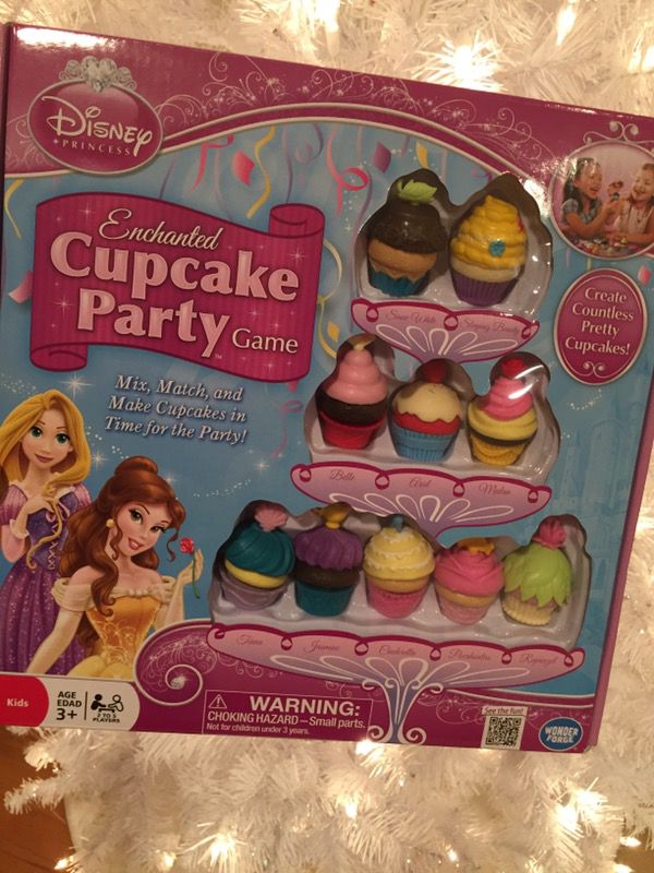Disney Cupcake Party game