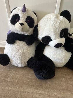 Panda stuffed animals- large