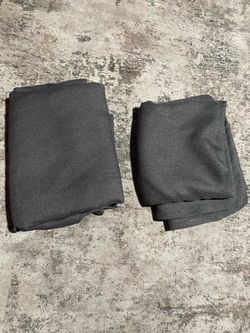 50x74 set of 2 dark brown gray