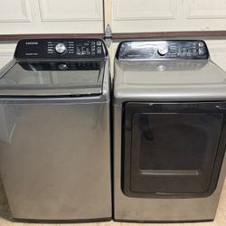 Washer And Gas Dryer  Lavadora Y Secadora De Gas 