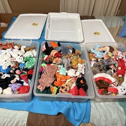 Over 100 BEANIE BABIES