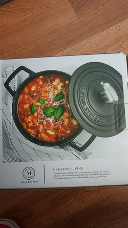 Martha Stewart 2 quarts enameled cast iron